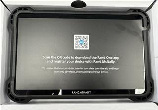 RAND MCNALLY RANDTAB8 RAND TABLET, 8 INCH NAVIGATION TRUCKER GPS